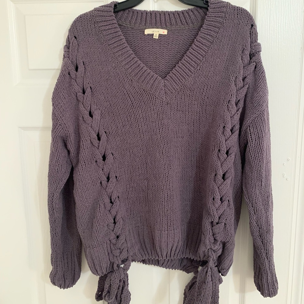 Nordstrom - small muted purple sweater